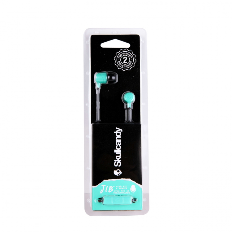 Skullcandy Hörlur In-Ear JIB 3,5mm Mic Mint/Grön