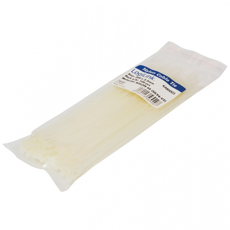 LogiLink Buntband 200x2,5mm 11kg 100st