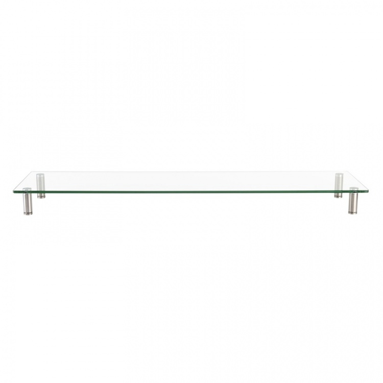 LogiLink Monitorställ i glas/metall 1 m