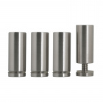 LogiLink Monitorställ i glas/metall 1 m