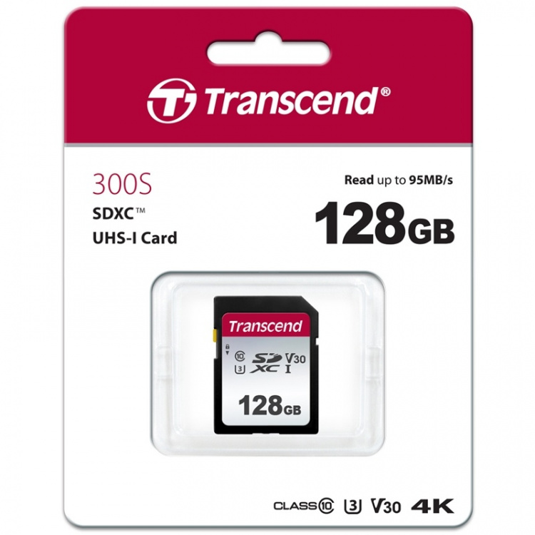 Transcend SDXC 128GB UHS-I U1 (R95/W45)