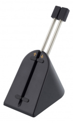 DELTACO GAMING kabelhållare för möss, svart/silver