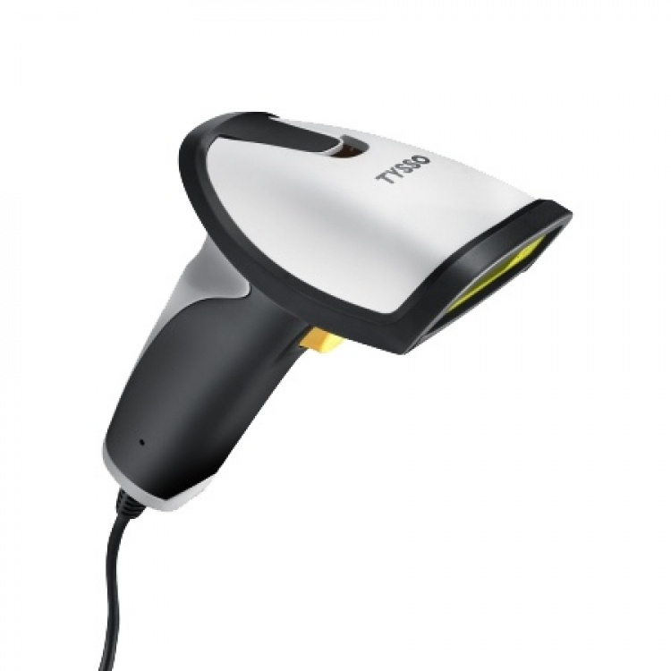 Handhållen Streckkodsläsare, 120 skanningar per sekund, 3-55 cm, USB,