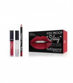 Bellapierre Kiss Proof Slay Kit - Hothead