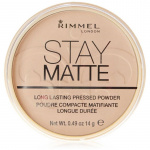 Rimmel London Rimmel Stay Matte Pressed Powder 001 Transparent 14g