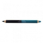 BeautyUK Beauty UK Double Ended Jumbo Pencil no.3 - Black&Turquoise BeautyUK Beauty UK Double Ended Jumbo Pencil no.3 - Black&Turquoise