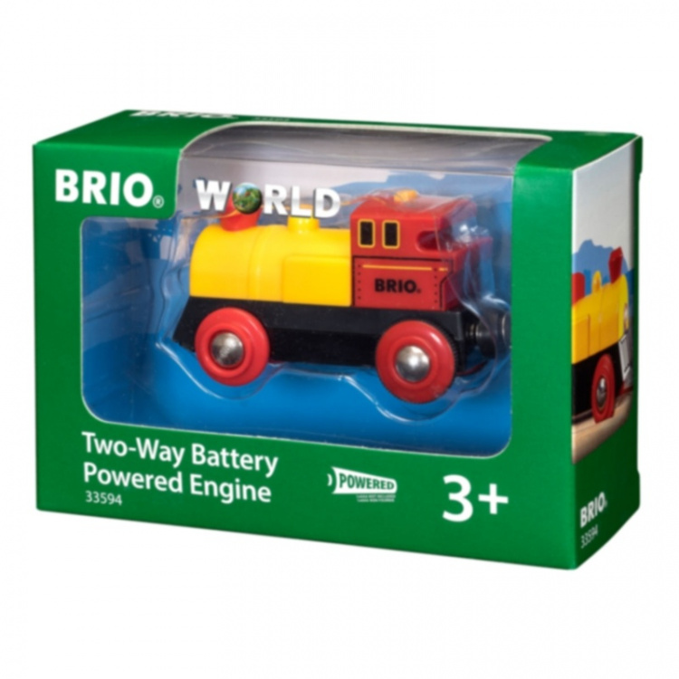 Brio 33594 B/O Lok Gul/Rött/Svart Brio 33594 B/O Lok Gul/Rött/Svart