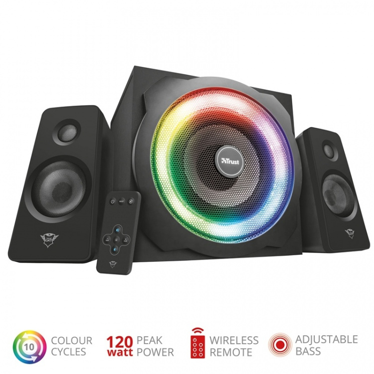 Trust GXT 629 Tytan 2.1 RGB Speakers Trust GXT 629 Tytan 2.1 RGB Speakers