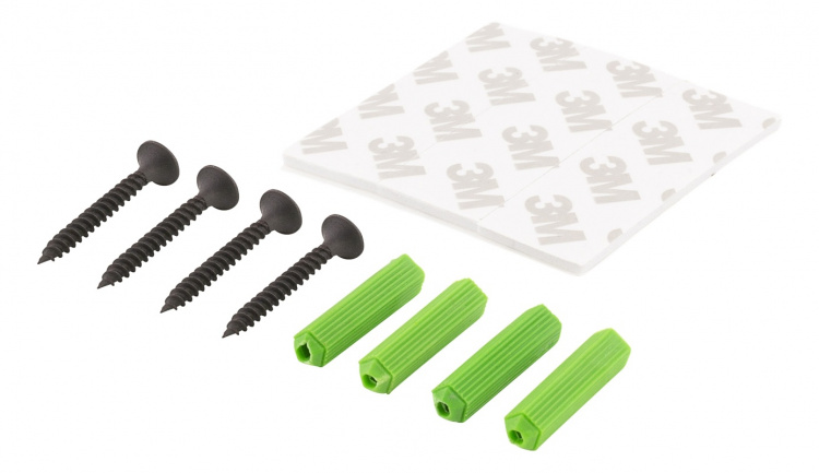 DELTACO Väggfäste för Gen 1 & Gen 2 Apple TV, svart DELTACO Väggfäste för Gen 1 & Gen 2 Apple TV, svart