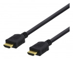 DELTACO High-Speed Premium HDMI-kabel, 1,5m, Ethernet, 4K UHD, svart DELTACO High-Speed Premium HDMI-kabel, 1,5m, Ethernet, 4K UHD, svart