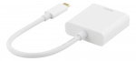 DELTACO USB-C till HDMI adapter, 4096x2160 30Hz, vit DELTACO USB-C till HDMI adapter, 4096x2160 30Hz, vit