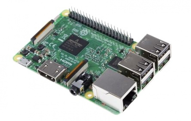 Raspberry Pi 3 B+ Premium kit, Raspberry Pi 3 B+, strömadapter m.m.