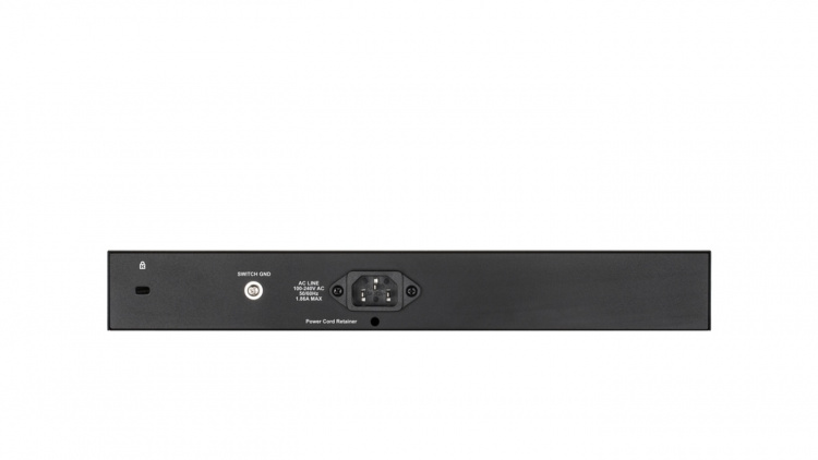 D-Link 10-port Hanterad switch, 2x SFP, 130W PoE +, Gigabit, vit