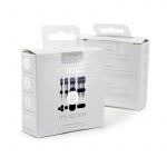 Desire2 Kabelclips Tidy 10pack Svart 4x1 kabel, 2x2 kablar, 2x3 kablar, 2x4 kablar Desire2 Kabelclips Tidy 10pack Svart 4x1 kabel, 2x2 kablar, 2x3 kablar, 2x4 kablar