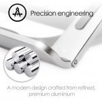 Desire2 Laptopställ Supreme Lite Portable 6 olika höjder Silver