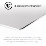 Desire2 Musmatta Premium Aluminium Rektangulär Silver