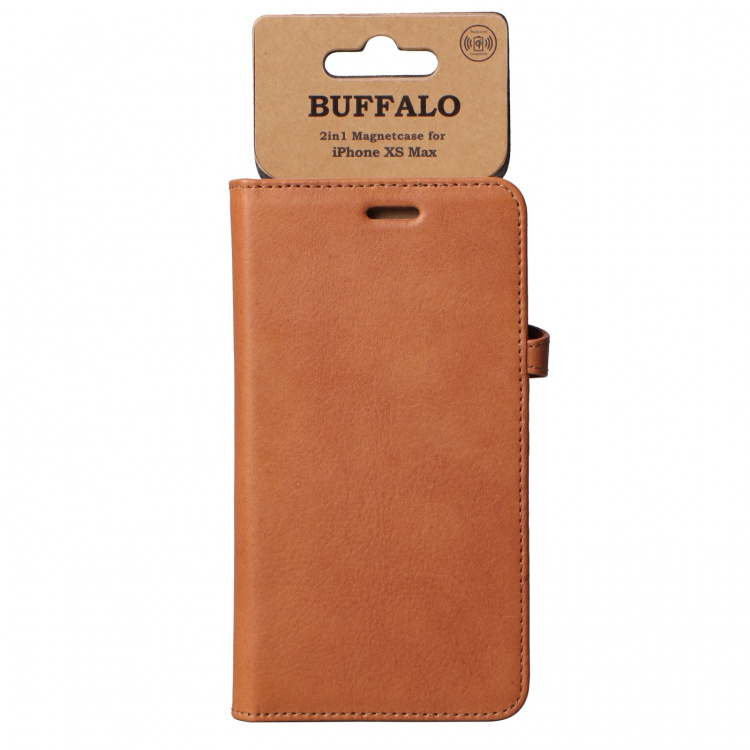 Buffalo Mobilfodral 3 Kortfack Cognac - iPhone XS Max Buffalo Mobilfodral 3 Kortfack Cognac - iPhone XS Max