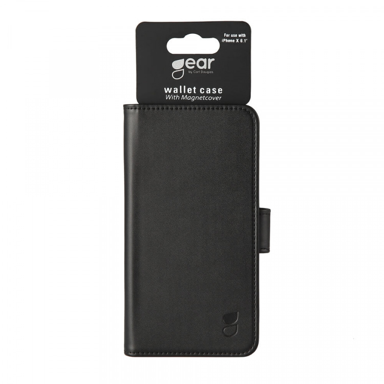 Gear Mobilfodral 2-i-1 3 Kortfack Svart - iPhone XR
