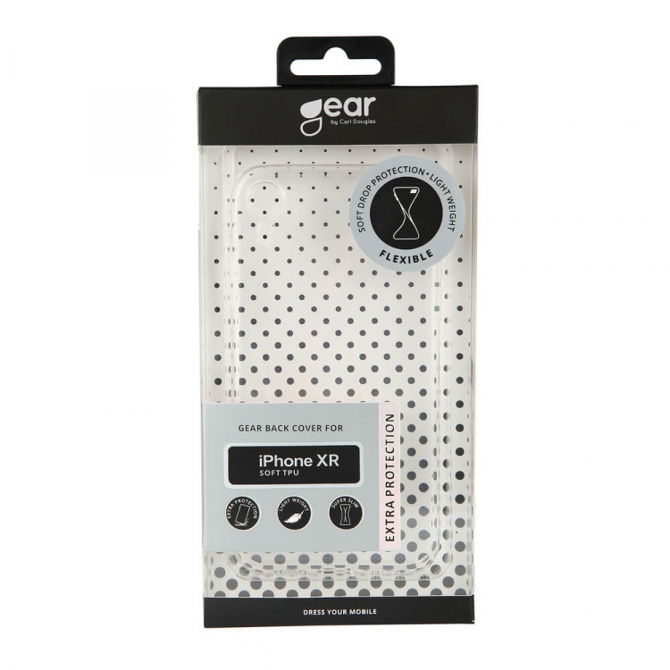 Gear Mobilskal TPU Transparent - iPhone XR