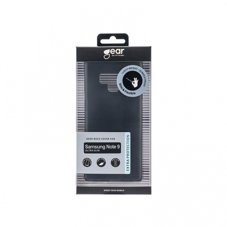 Gear Mobilskal Ultraslim Svart - Samsung Note 9 Gear Mobilskal Ultraslim Svart - Samsung Note 9