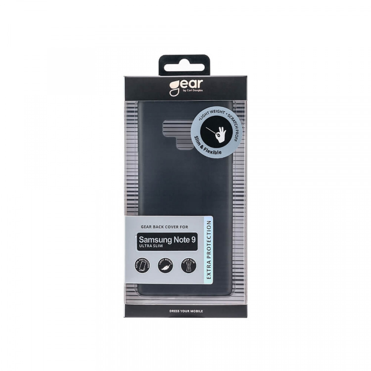 Gear Mobilskal Ultraslim Svart - Samsung Note 9 Gear Mobilskal Ultraslim Svart - Samsung Note 9