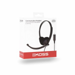 Koss Headset Cs200-Usb On-Ear Mic Svart