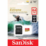 Sandisk Microsdxc Extreme 64Gb 160Mb/S A2 C10 V30 Uhs-I U3 Sandisk Microsdxc Extreme 64Gb 160Mb/S A2 C10 V30 Uhs-I U3