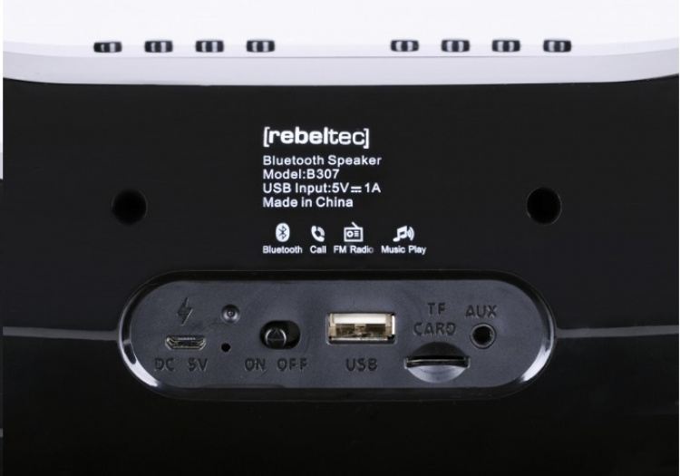 REBELTEC SoundBox 320-boomboxBT/FM/USB