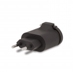 Forever USB-väggladdare, 2xUSB, 2,4A, inkl. micro-USB kabel, svart Forever USB-väggladdare, 2xUSB, 2,4A, inkl. micro-USB kabel, svart