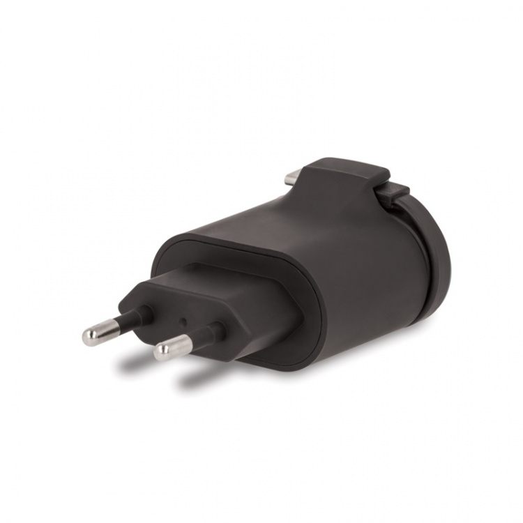 Forever USB-väggladdare, 2xUSB, 2,4A, inkl. micro-USB kabel, svart Forever USB-väggladdare, 2xUSB, 2,4A, inkl. micro-USB kabel, svart