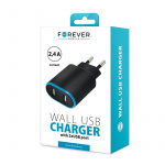 Forever Dual USB Väggladdare TC-03 2.4A