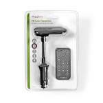 Nedis Bil FM-sändare | Svanhals | Trådlösa samtal | 0.4 