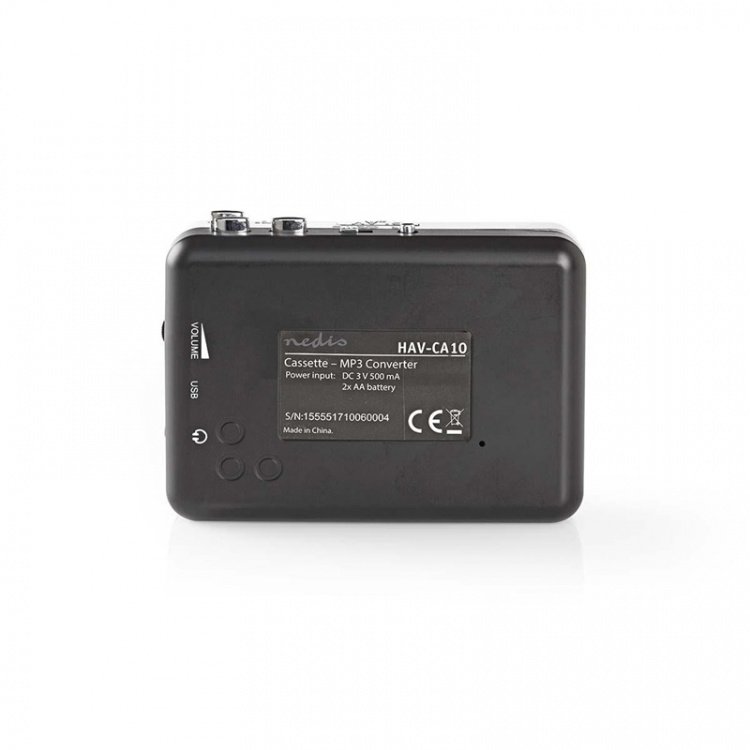 Nedis Cassette Converter | Bärbar | Tillbehör: USB-kabel | Batteridriven / USB ström Nedis Cassette Converter | Bärbar | Tillbehör: USB-kabel | Batteridriven / USB ström