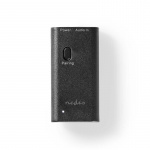 Nedis Bluetooth®-sändare | Ingång för audio/video/dataanslutningar: 1x 3.5 mm | AptX ™ Low latency / AptX™ / SBC | Up to 2 Devices | Svart