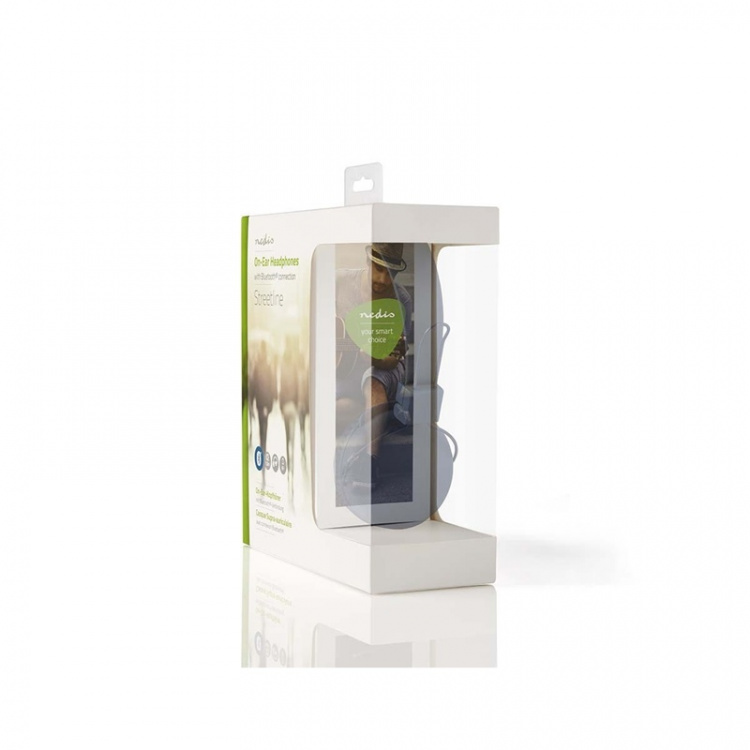 Nedis On-Ear Trådbundna Hörlurar | 3.5 mm | Kabellängd: 1.20 m | Svart Nedis On-Ear Trådbundna Hörlurar | 3.5 mm | Kabellängd: 1.20 m | Svart