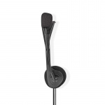 Nedis PC headset | On-Ear | Stereo | 2x 3.5 mm | Vikbara Mikrofon | Svart Nedis PC headset | On-Ear | Stereo | 2x 3.5 mm | Vikbara Mikrofon | Svart