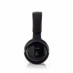 Nedis Trådlösa TV-hörlurar | RF | On-Ear | Maximal batteritid: 11 timmar | 100 m | Digitalt ljud | Batteri docka | Svart