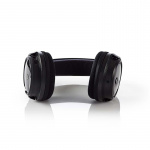 Nedis Trådlösa TV-hörlurar | RF | On-Ear | Maximal batteritid: 11 timmar | 100 m | Digitalt ljud | Batteri docka | Svart