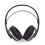 Nedis Trådlösa TV-hörlurar | RF, frequency 868 Mhz | Over-Ear | Maximal batteritid: 11 timmar | 100 m | Digitalt ljud | Batteri docka | Silver / Svart Nedis Trådlösa TV-hörlurar | RF, frequency 868 Mhz | Over-Ear | Maximal batteritid: 11 timmar | 100 m | Digitalt ljud | Batteri docka | Silver / Svart
