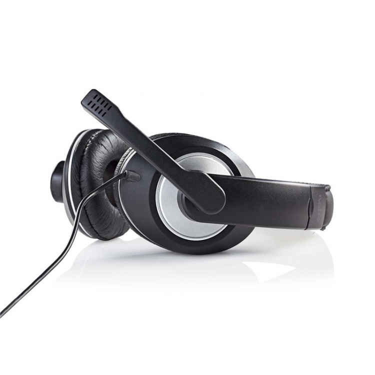 PC-headset | Over-ear | Mikrofon | Dubbel 3.5 mm kontaktdon