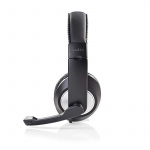 PC-headset | Over-ear | Mikrofon | Dubbel 3.5 mm kontaktdon