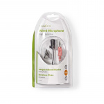 Nedis Mikrofon | Används för: Dator / Smartphone / Surfplatta | Trådbundet | 1x 3.5 mm