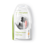 Nedis Mikrofon | Används för: Dator / Smartphone / Surfplatta | Trådbundet | 1x 3.5 mm