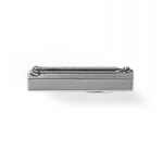 Nedis Världs radio | Portabel design | AM / FM / SW | Batteridriven / Strömadapter | Digital | 1.5 W | Hörlursuttag | Väckarklocka | Sov timer | Grå