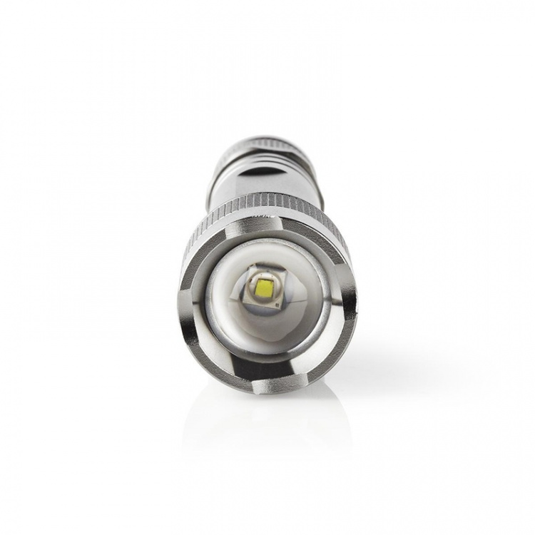 Nedis LED ficklampa | Batteridriven | 4,5 V | 3 W | 2x AA | batterier medföljer | Angivet ljusflöde: 150 lm | Belysningsräckvidd: 120 m | Strålvinkel: 46.1 ° | 10000 Switching Cykler Nedis LED ficklampa | Batteridriven | 4,5 V | 3 W | 2x AA | batterier medföljer | Angivet ljusflöde: 150 lm | Belysningsräckvidd: 120 m | Strålvinkel: 46.1 ° | 10000 Switching Cykler