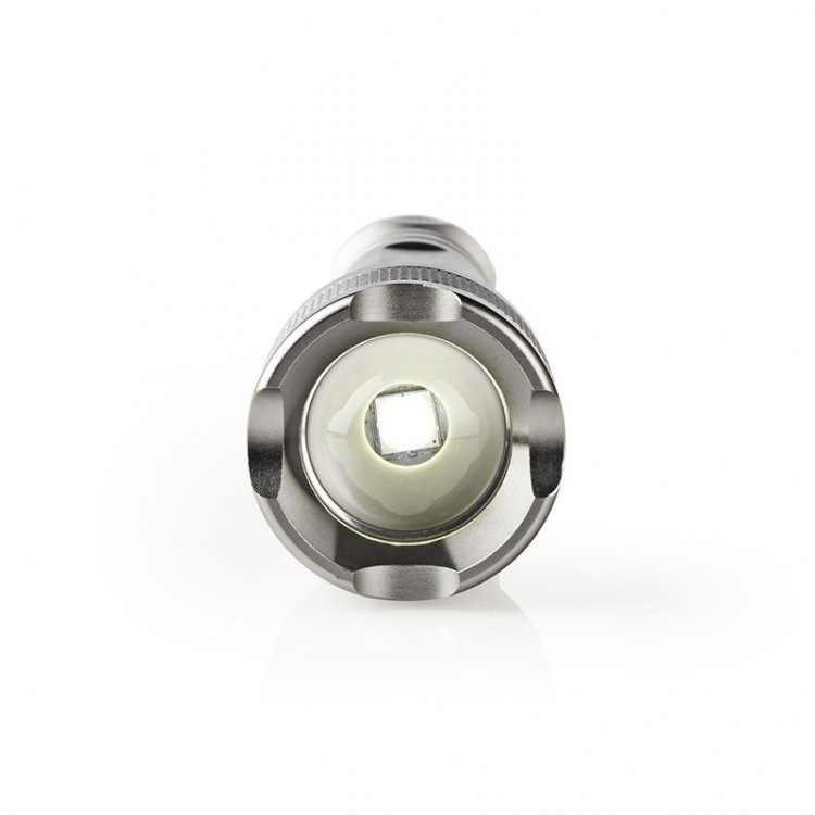 Nedis LED ficklampa | Batteridriven | 4.5 V DC | 10 W | 3x C/LR14 | Angivet ljusflöde: 500 lm | Belysningsräckvidd: 250 m | Strålvinkel: 9.5 ° Nedis LED ficklampa | Batteridriven | 4.5 V DC | 10 W | 3x C/LR14 | Angivet ljusflöde: 500 lm | Belysningsräckvidd: 250 m | Strålvinkel: 9.5 °