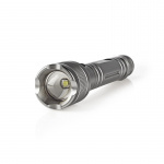 Nedis LED ficklampa | Batteridriven | 4.5 V DC | 10 W | 3x C/LR14 | Angivet ljusflöde: 500 lm | Belysningsräckvidd: 250 m | Strålvinkel: 9.5 ° Nedis LED ficklampa | Batteridriven | 4.5 V DC | 10 W | 3x C/LR14 | Angivet ljusflöde: 500 lm | Belysningsräckvidd: 250 m | Strålvinkel: 9.5 °