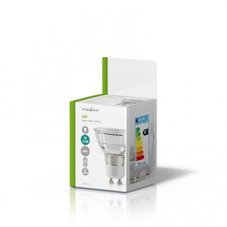 LED-Lampa GU10 PAR16 2.3 W 140 lm 2700 K