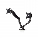 Skärmfäste för skrivbord | Arm för dubbla skärmar | Fullständigt justerbar | 10-