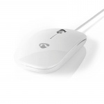 Nedis Mus | Trådbundet | 1000 dpi | Antal knappar: 3 | Höger- och vänsterhänt Nedis Mus | Trådbundet | 1000 dpi | Antal knappar: 3 | Höger- och vänsterhänt